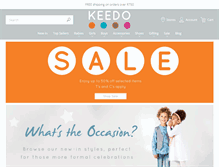 Tablet Screenshot of keedo.co.za